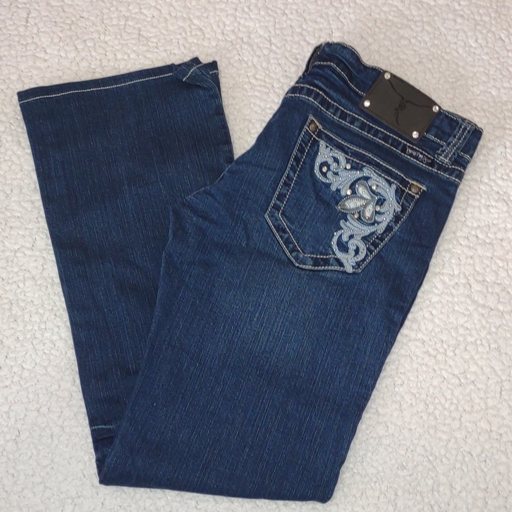 Trinity Ranch Montana West Boot Cut Jeans Size 13